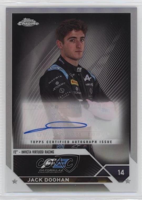 2023 Topps Chrome Formula 1 Auto Jack Doohan #CAC-JD
