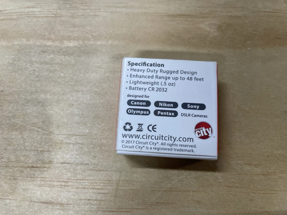 Circuit City Wireless Camera IR Remote Shutter Release - Canon Nikon Sony Pentax - Image 2 of 4