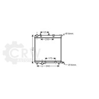 KüHler MotorküHlung FüR CitroëN C2 1.6 Vts Bj.05-09