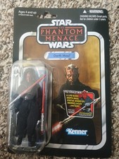 Qui-Gon Jinn VC75 and Darth Maul VC86 STAR WARS Vintage Collection TVC