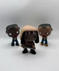 Funko Pop! The Walking Dead Michonne & Her Pets 3-Pack PX Previews Muddy No Box