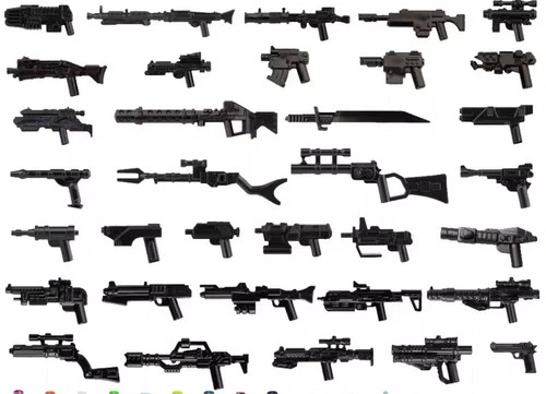 Alt 4 Lego Blasters Guns Accessories- YOU PICK! High Quality Star Wars Read!!!