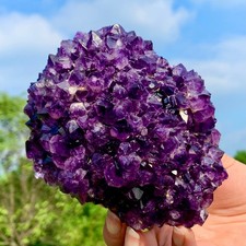 2.03LB AAA Grade Natural High-quality Amethyst Flowers Crystal Quartz Specimens