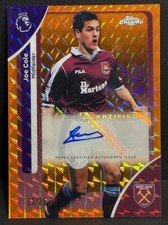 2026 Topps Chrome Premier League EPL West Ham Joe Cole Auto Orange Geometric /25