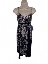 NWT Vera Wang Simply Vera Deadstock Strappy Babydoll Flowy Dress Medium Petite M