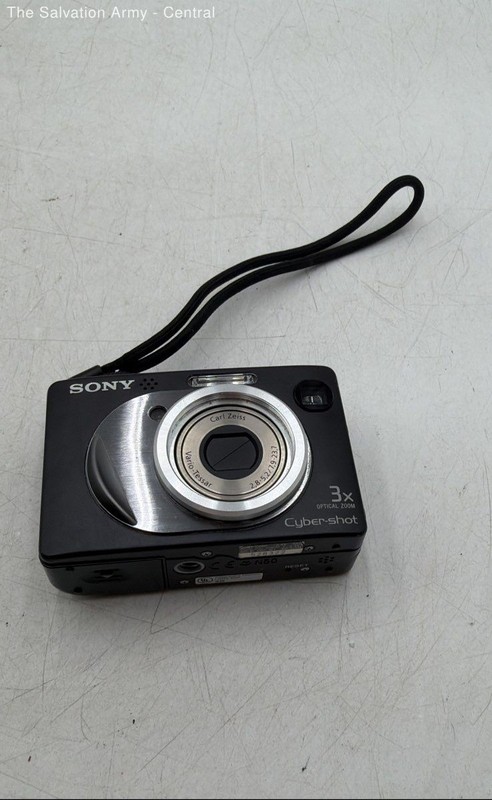 Sony Cybershot DSC-W1 Black Silver 5.1MP Auto Focus Digital Camera