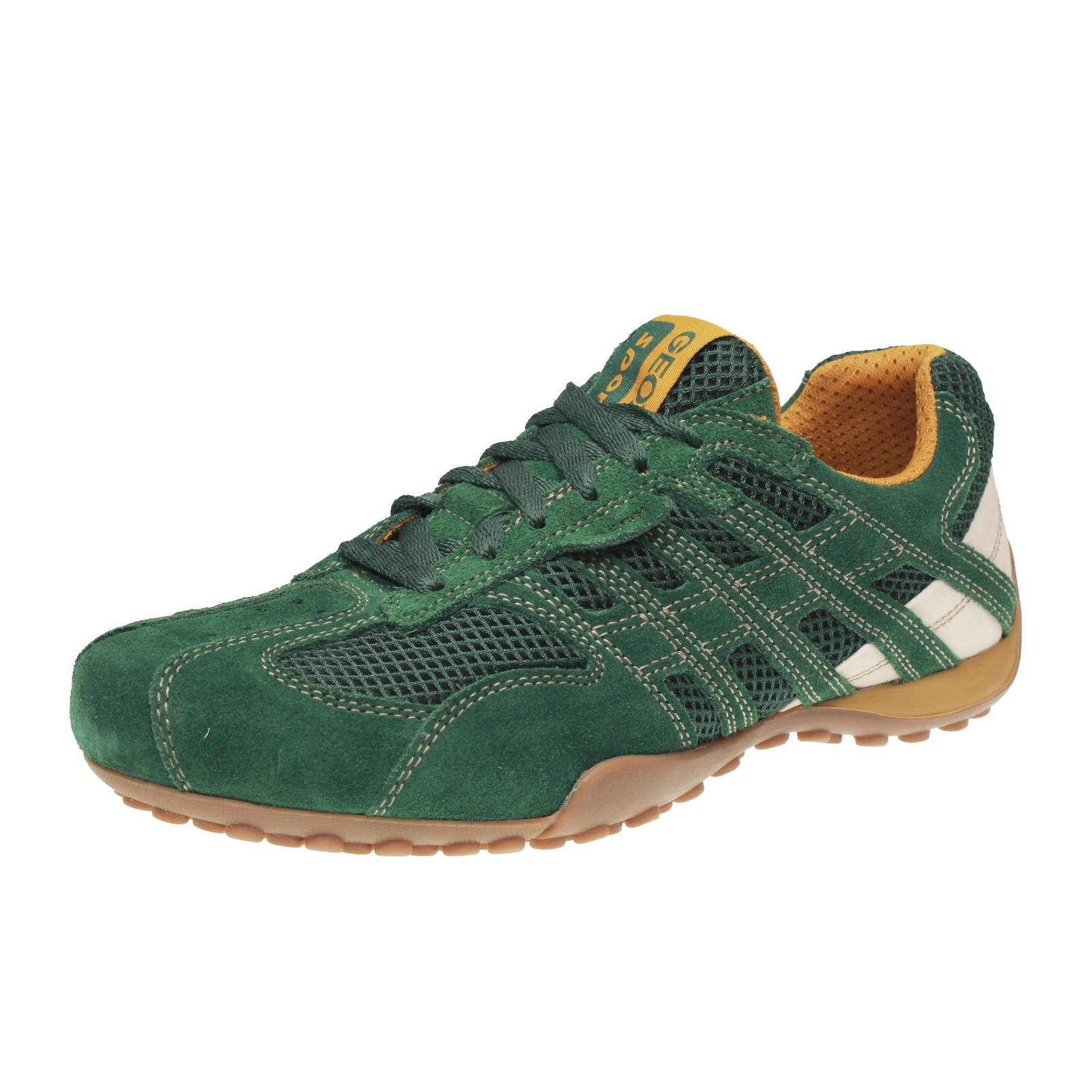 Geox Snake - Atmungsactive grnem Wildleder - Gre 40 258 Herrenschuhe 23390₽
