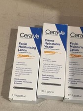 3 PACK CeraVe AM Facial Moisturising Lotion SPF50 52ml 1.75oz Care New Sealed