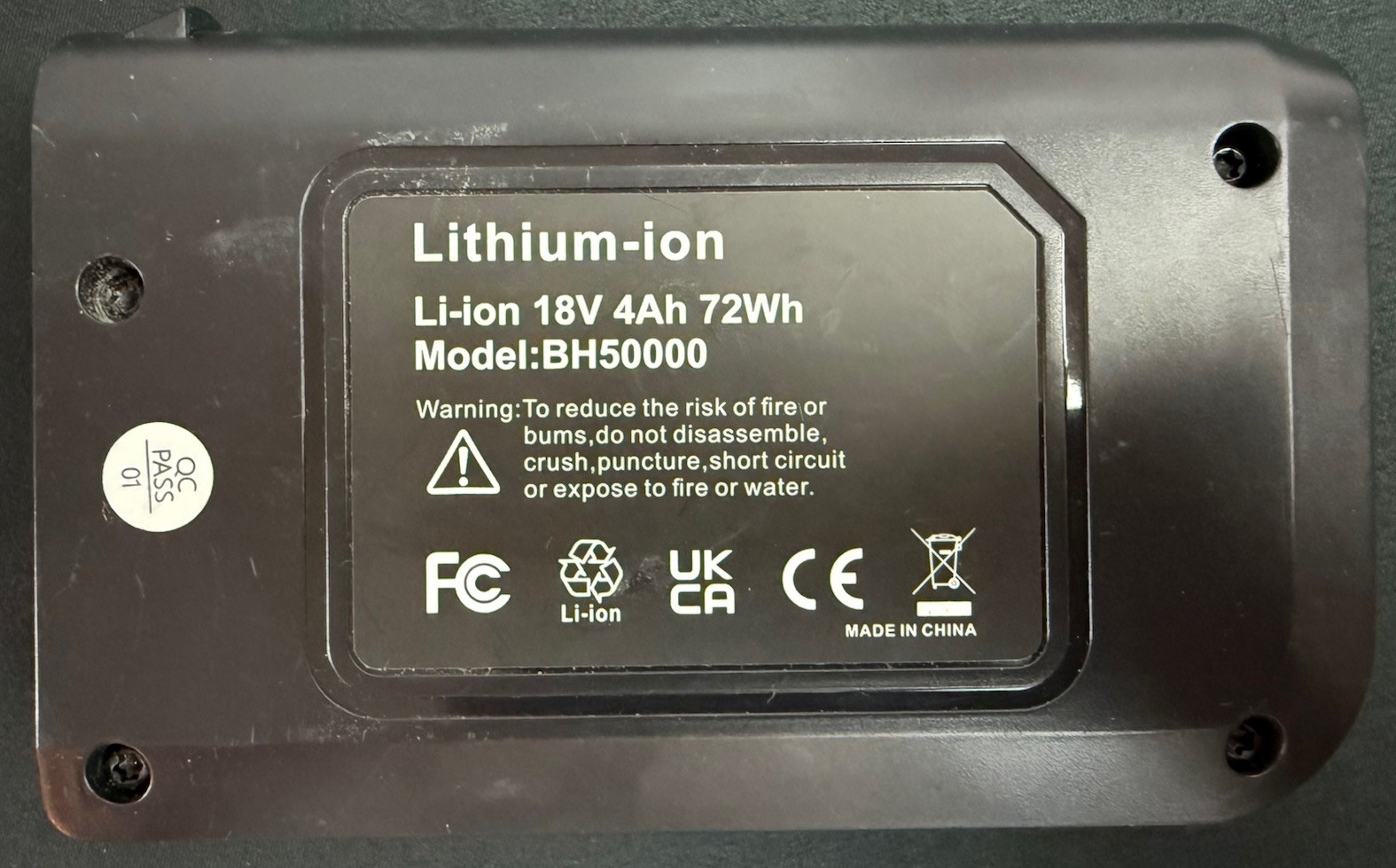 18V Rechargeable Battery for Hoover Vacuums