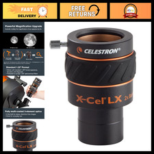 2X Barlow Lens for Telescope Eyepieces 1.25" - High-Quality Optical Accessory
