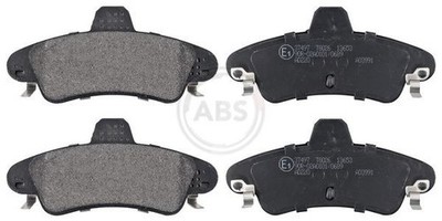 Abs 37497 Rear Brake Pad Set Fits Ford Usa Contour Cougar Mondeo 1088934