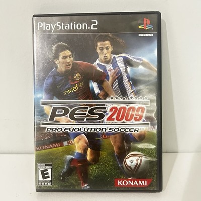 PES 2009 Pro Evolution Soccer (PS2 PlayStation 2) Complete CIB Untested
