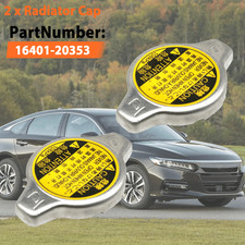 2x Radiator Cap 16401-20353 108kpa For Toyota Camry Tundra Lexus ES300H ES350