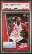 2014 Rittenhouse WNBA #6 Sancho Lyttle PSA 7 Atlanta Dream