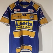 Leeds Rhinos Rugby League Shirt 2014 Size Medium ISC Rugby League Jersey