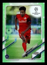 2021-22 Topps Chrome Red Bull Salzburg Team Soccer Cards Checklist 10