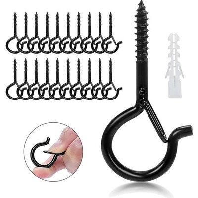 Screw Hooks Edelstahl 20 Stück Wand Decken Haken für Pflanzen Lichter