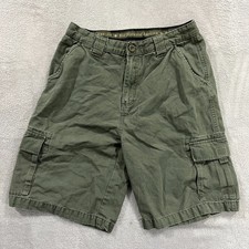 Boy Scouts Cargo Shorts Youth Canvas BSA Green Uniform 22 Outdoors Hiking
