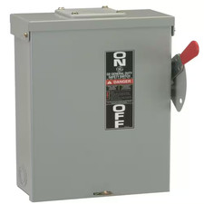 60 Amp 240-Volt Fusible Outdoor General-Duty Safety Switch | Nema Enclosure New