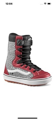 VANS Hi Standard Linerless DX 2023 Men's Snowboard Boots Chili Pepper/Black sz 9
