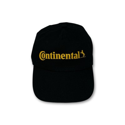 Beechfield Continental Reifen schwarz & gelb Kappe größenverstellbar