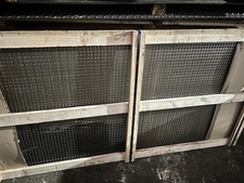 Perforated mild steel sheet 3MM Thick 2000 x 1000 - Square holes 15MM