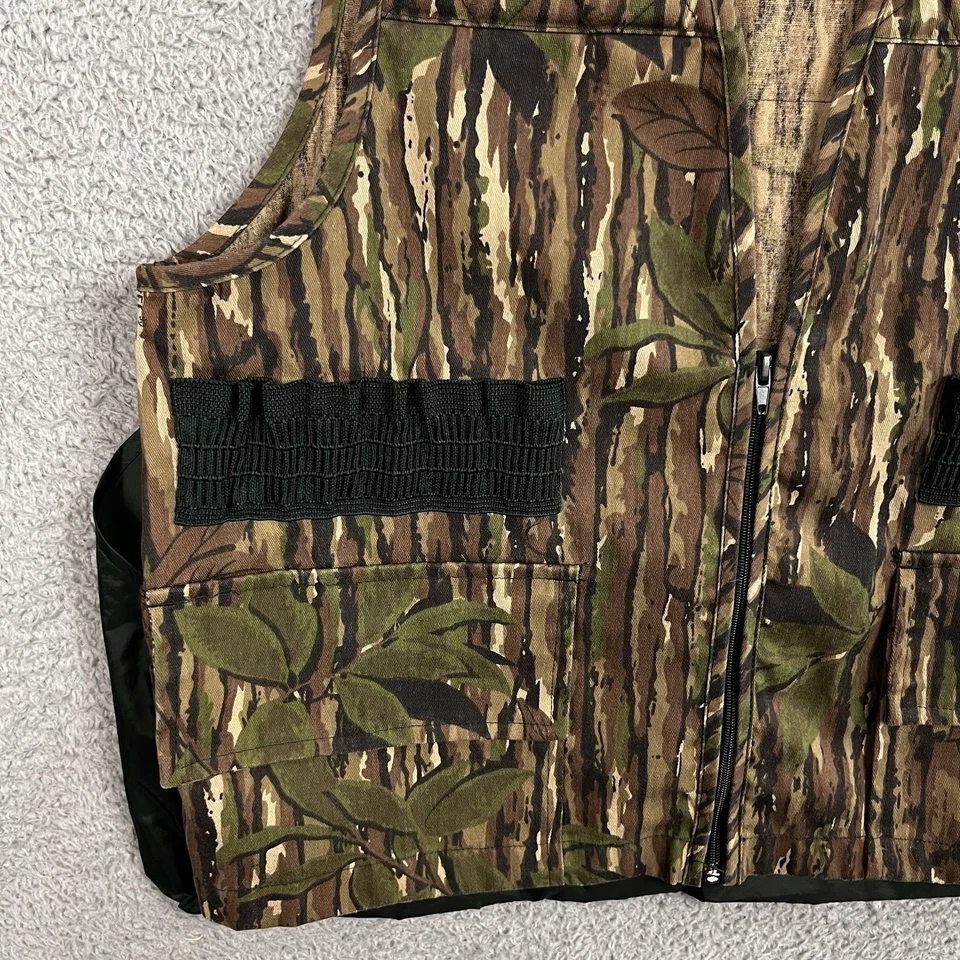 Sports Afield Realtree Camo Hunting Vest Mens Medium Lightweight Nylon Gamebag - Image 4 of 4