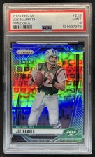 2024 Panini Prizm Joe Namath Pandora #/400 Jets PSA 9