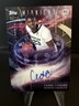 Cedric Coward 2025-26 Topps Midnight Stroke Of Midnight On Card Auto /35 SMR-CC