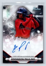 2023 Bowman Sterling Eddinson Paulino Prospect Autographs