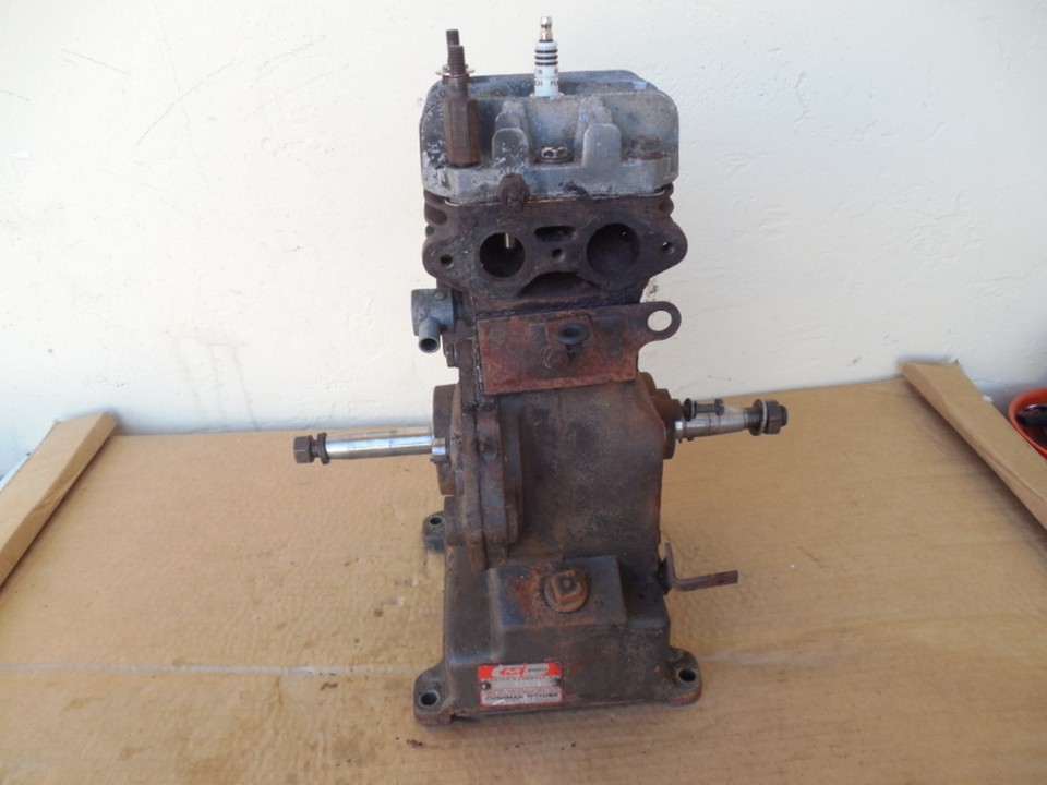 1960's Cushman Trailster 8hp Scooter power block engine lower ...