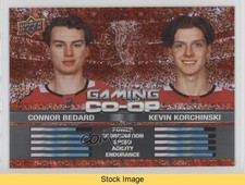2024-25 Series 1 Gaming Co-Op Speckle Connor Bedard Kevin Korchinski READ f6d