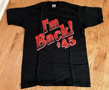 NOS Vintage 90s Michael Jordan I’m Back #45 Shirt USA Made Fruit of the Loom M