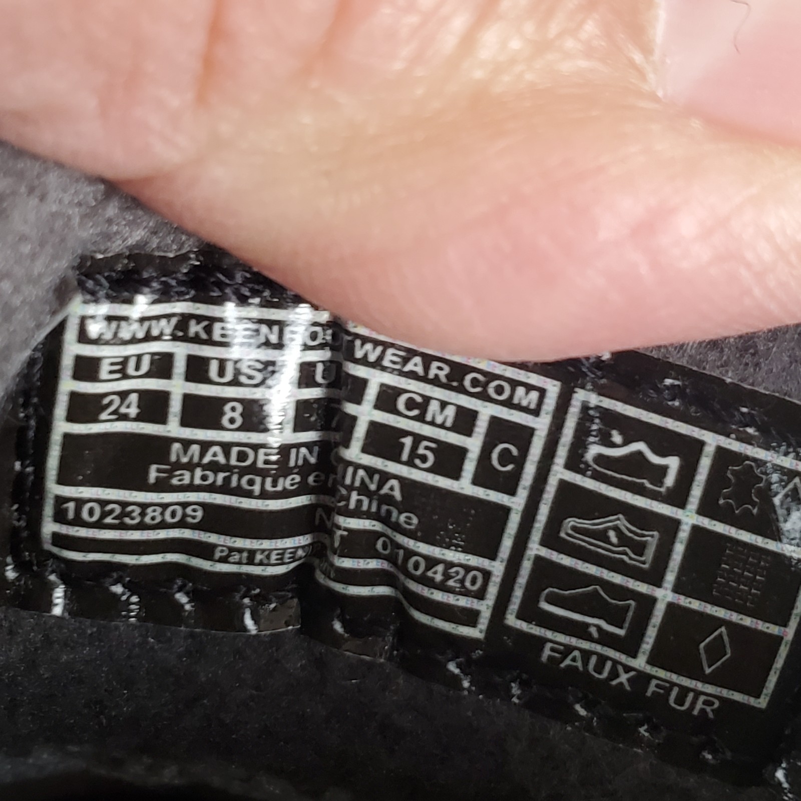 Stivali invernali Keen Kootenay III Chelsea bambino 8 acciaio grigio pelle impermeabili