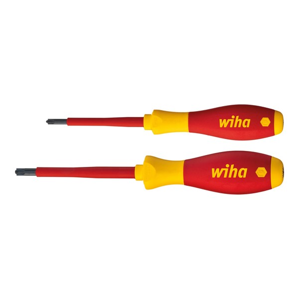 Wiha Schraubendreher Set Softfinish® Electric Plusminus/Pozidriv 2-Tlg. In-image