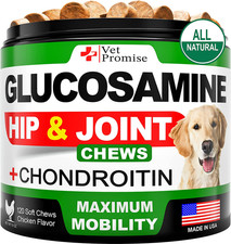 Glucosamine for Dogs - Hip and Joint Supplement for Dogs - Glucosamine Chondroit
