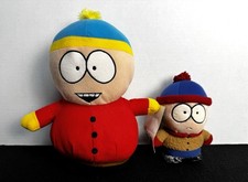 South Park Eric Cartman 2008 And Stan 1998 Stuffed Toy Weighted Comedy Central