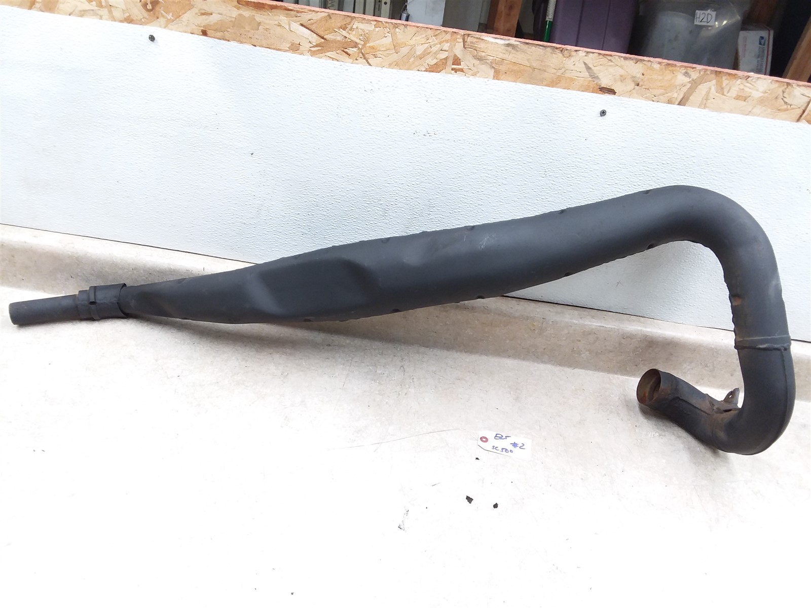 Yamaha 500 SC500 1970S Exhaust Chamber #2 ARP E25