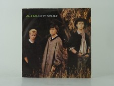 A-HA CRY WOLF (20) 2 Track 7" Single including Picture Sleeve WARNER BROS RECORD