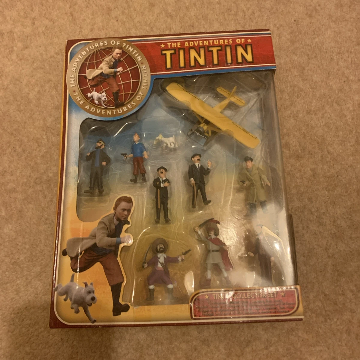Coffret Collector Tintin Plastoy – Lot De 10 Figurines Neuves Sous Blister