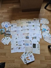 BRD Sammlung 135 Postkarten/Ansichtskarten von ca. 1949 bis 1980 Sonderkarten