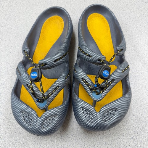 Mion Current Sandals Martin Keen Grey Yellow Water Shoes Mens 8 Womens 10 99114