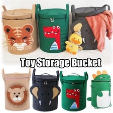 Large Collapsible Storage Box Folding  Storage Chest Kids Room Toy Basket