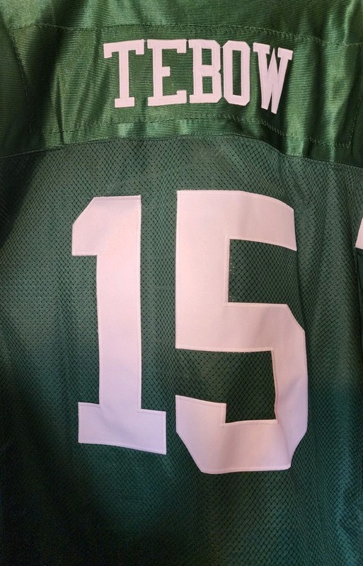 Mens New York Jets Stitched Tim Tebow Jersey Size 54