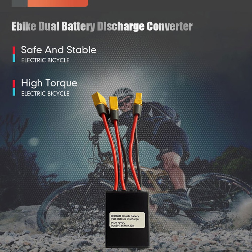 High-Capacity Dual Battery Pack Balancer For Electric Bike Performance
