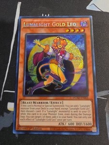 Lunalight Gold Leo DUAD-EN005 Duelist's Advance Secret Rare 1st Edition