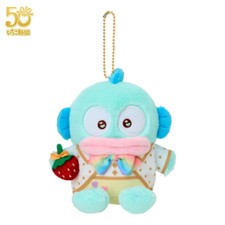Sanrio Hangyodon Maskottchen Schlüsselanhänger (Ichigo Shimbun 50 Jahre...