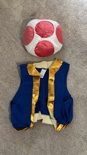 Super Mario Toad Adult Large Costume