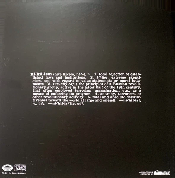 🩹POISON IDEA🩹 Blank Blackout Vacant Dbl LP YELLOW /120 TKO RE 2020 YDI DYS KBD - Image 3 of 4