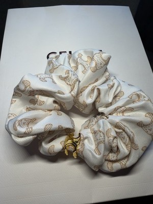 Celine Scrunchie  Creme/ Beige 